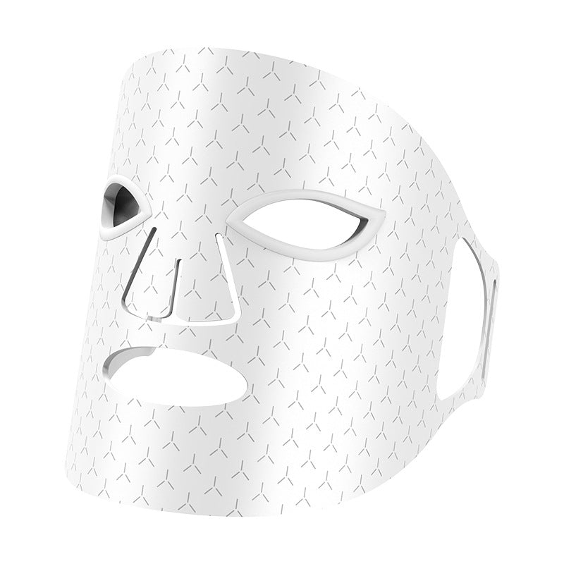 Trådløs rød og blå LED-skønhedsmaske til ansigtet