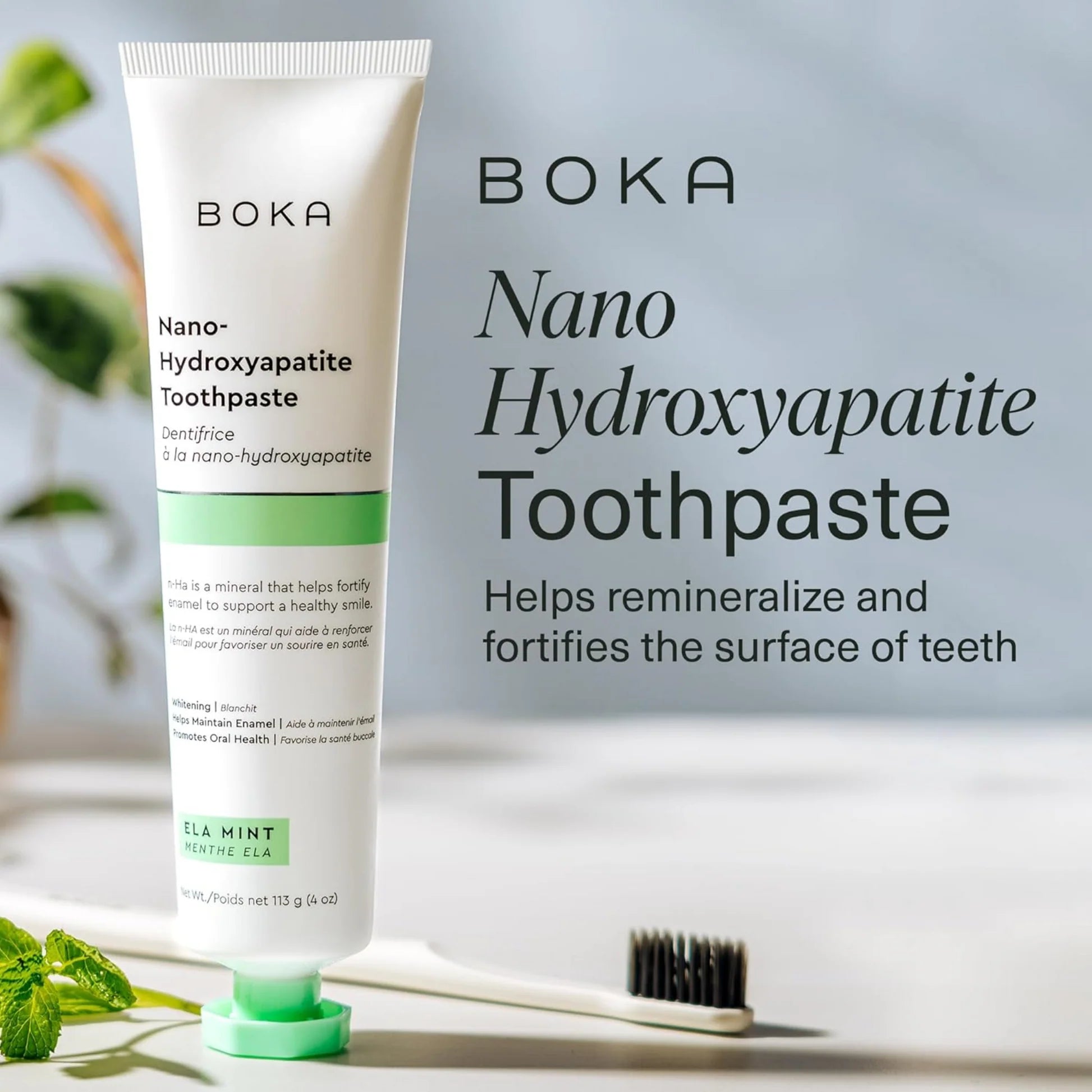 Boka Ela Mint Fluoridefri Whitening Tandpasta