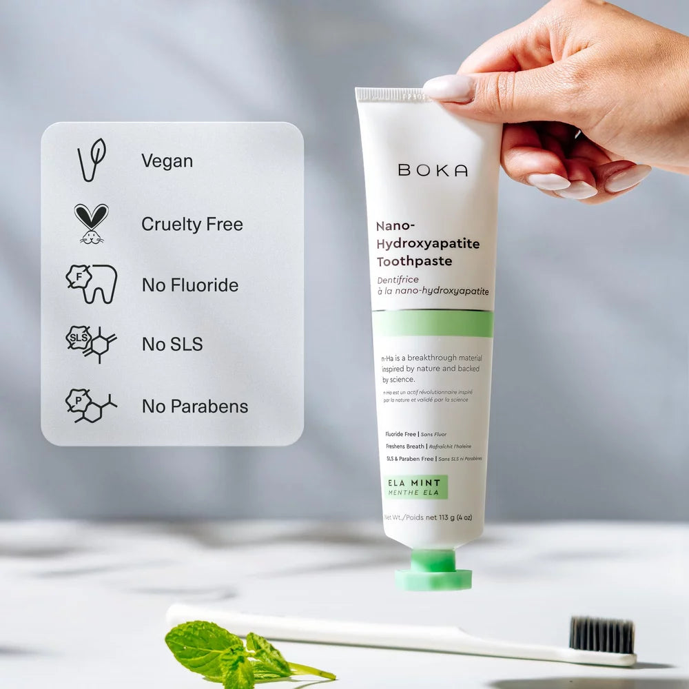 Boka Ela Mint Fluoridefri Whitening Tandpasta